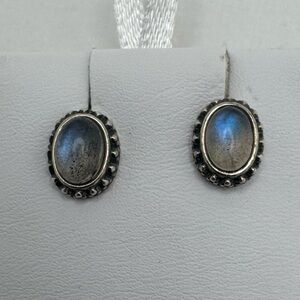 Rainbow Labradorite Stud Earrings